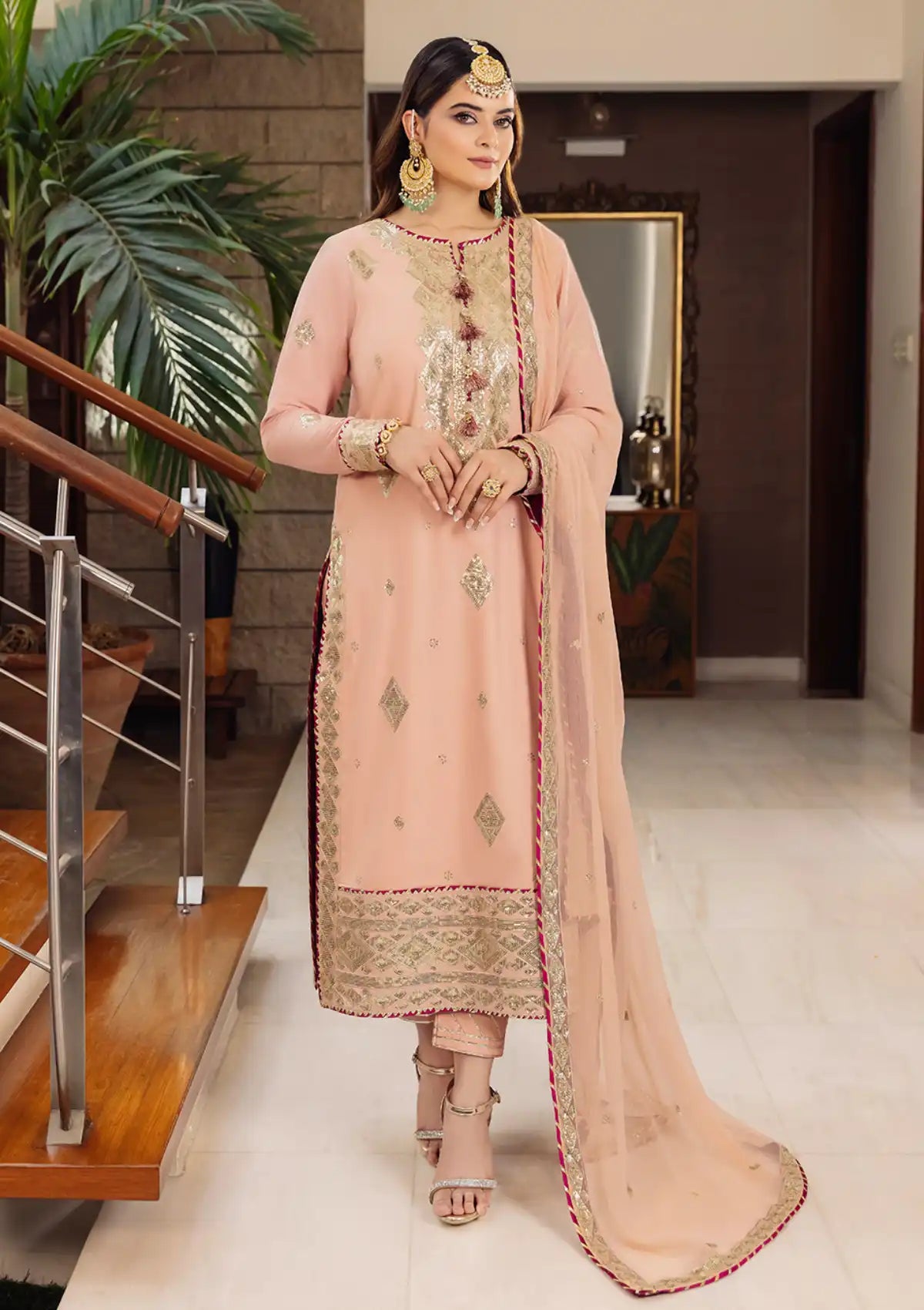 Asim Jofa Noorie-Maahru-Merub Collection'23 AJSM-50 - Mohsin Saeed Fabrics