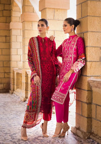 Zainab Chottani Luxury Lawn'23 ZC-03-B Gul Mohar - Mohsin Saeed Fabrics