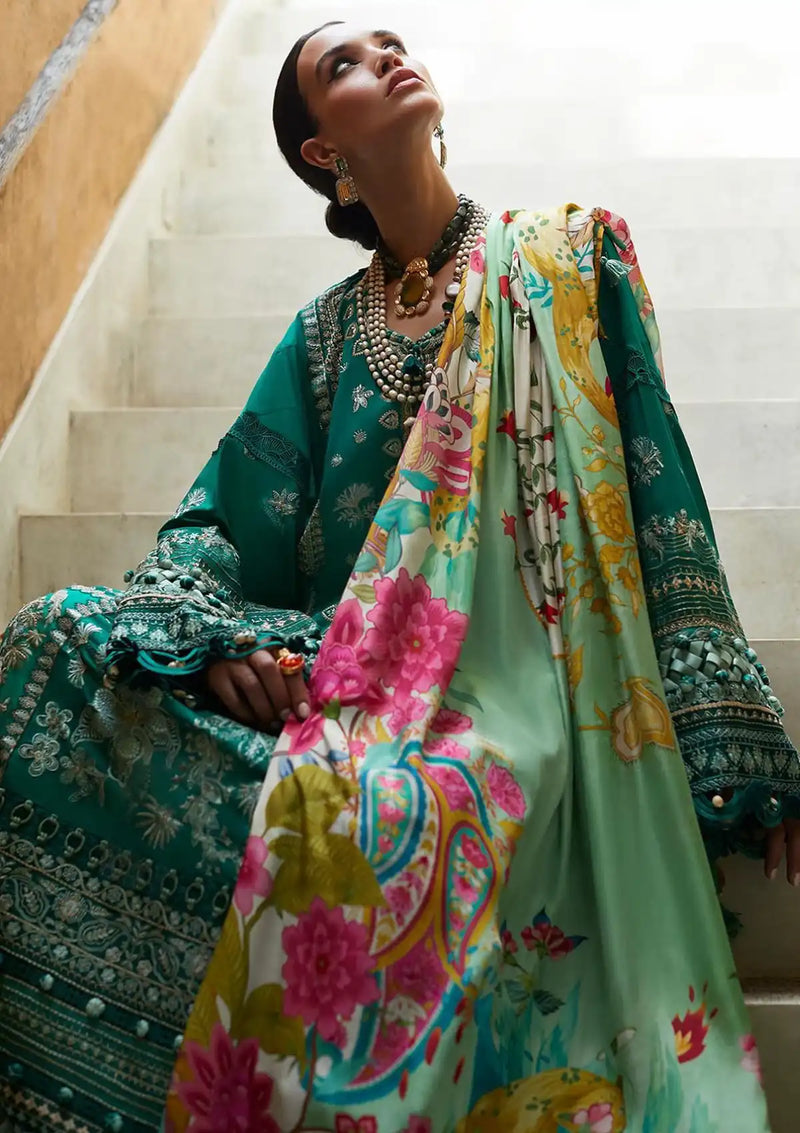 Elan Luxury Lawn'23 (ELR-05-A) ARNA - Mohsin Saeed Fabrics