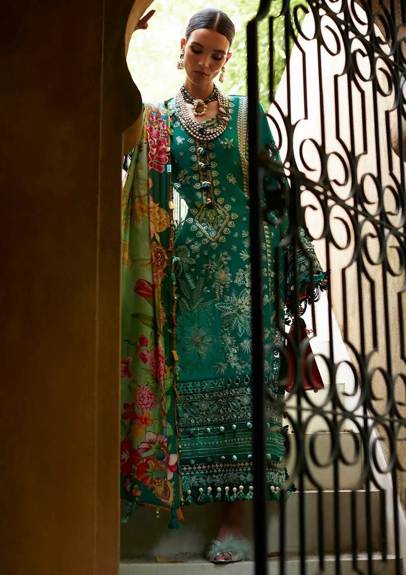 Elan Luxury Lawn'23 (ELR-05-A) ARNA - Mohsin Saeed Fabrics