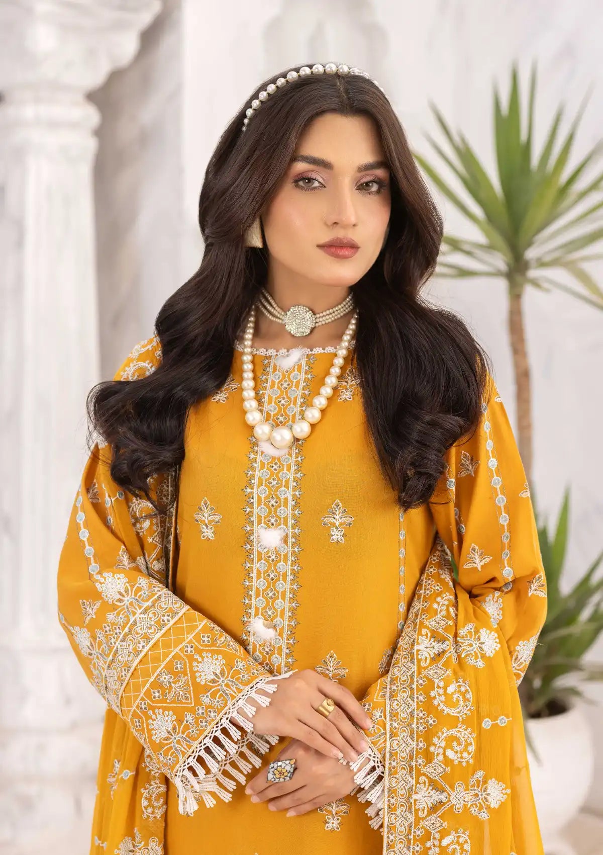 Zara By Wania'24 Vol-01 WL-348 - Mohsin Saeed Fabrics