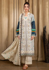 Safwa Bliss Emb Lawn'24 SBL-10 - Mohsin Saeed Fabrics