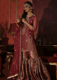 Saiyaan Ji By Zeeniya Luxury Pret'23 (HOT PINK)