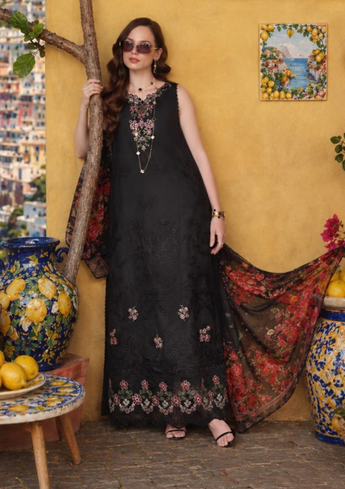 Noor by Saadia Asad Luxury Eid Schiffli Laserkari'26 D-05