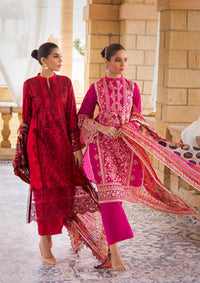Zainab Chottani Luxury Lawn'23 ZC-03-B Gul Mohar - Mohsin Saeed Fabrics