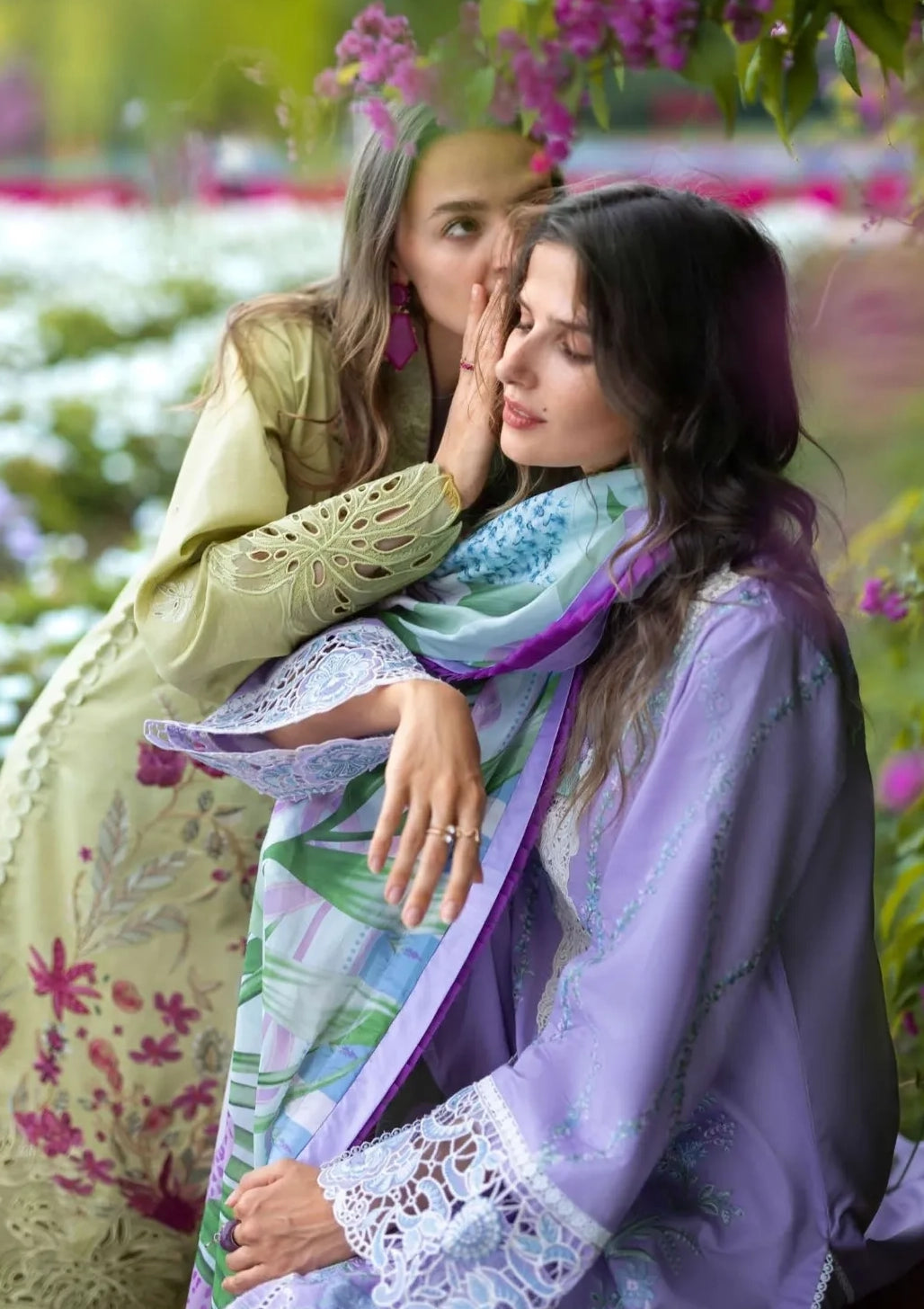 Mushq Secret Garden Hemline'26 D-17A Dewdrop Dance