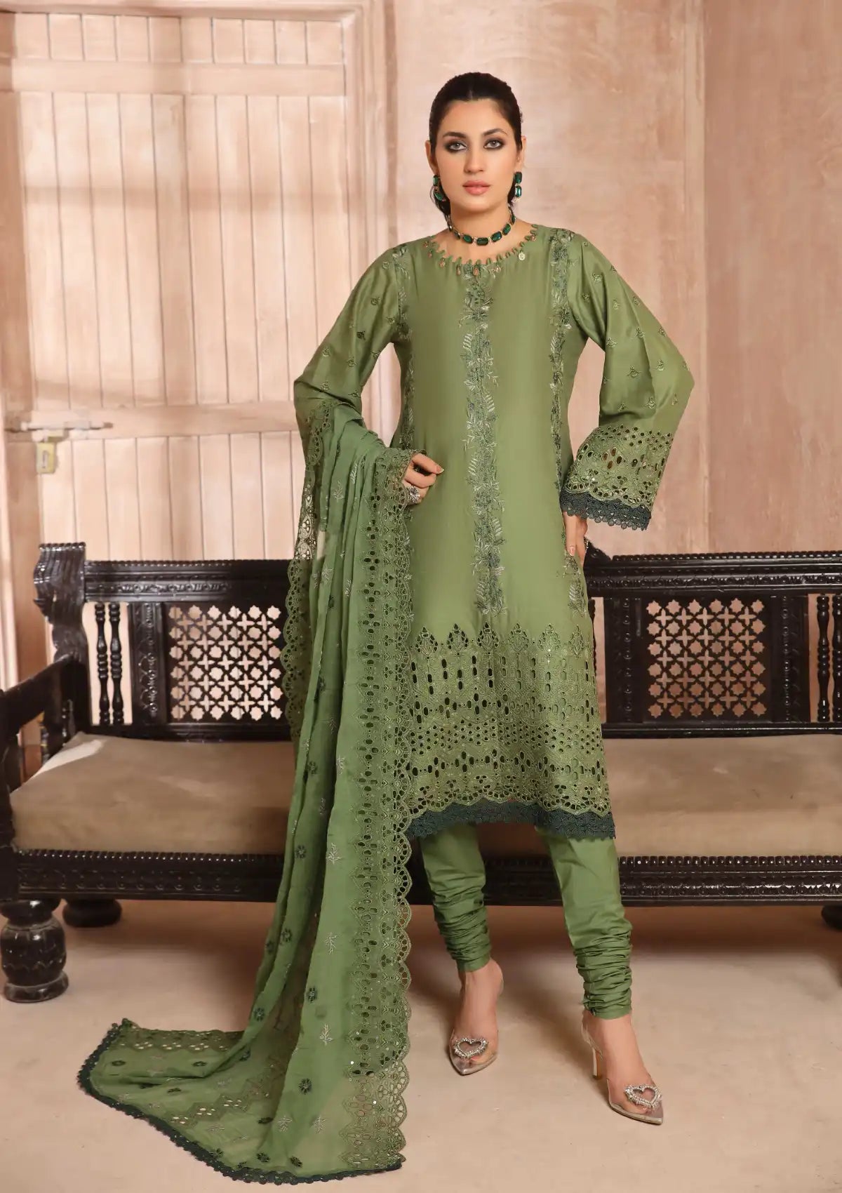 Lajwanti By Wania'24 Vol-03 WL-369 - Mohsin Saeed Fabrics