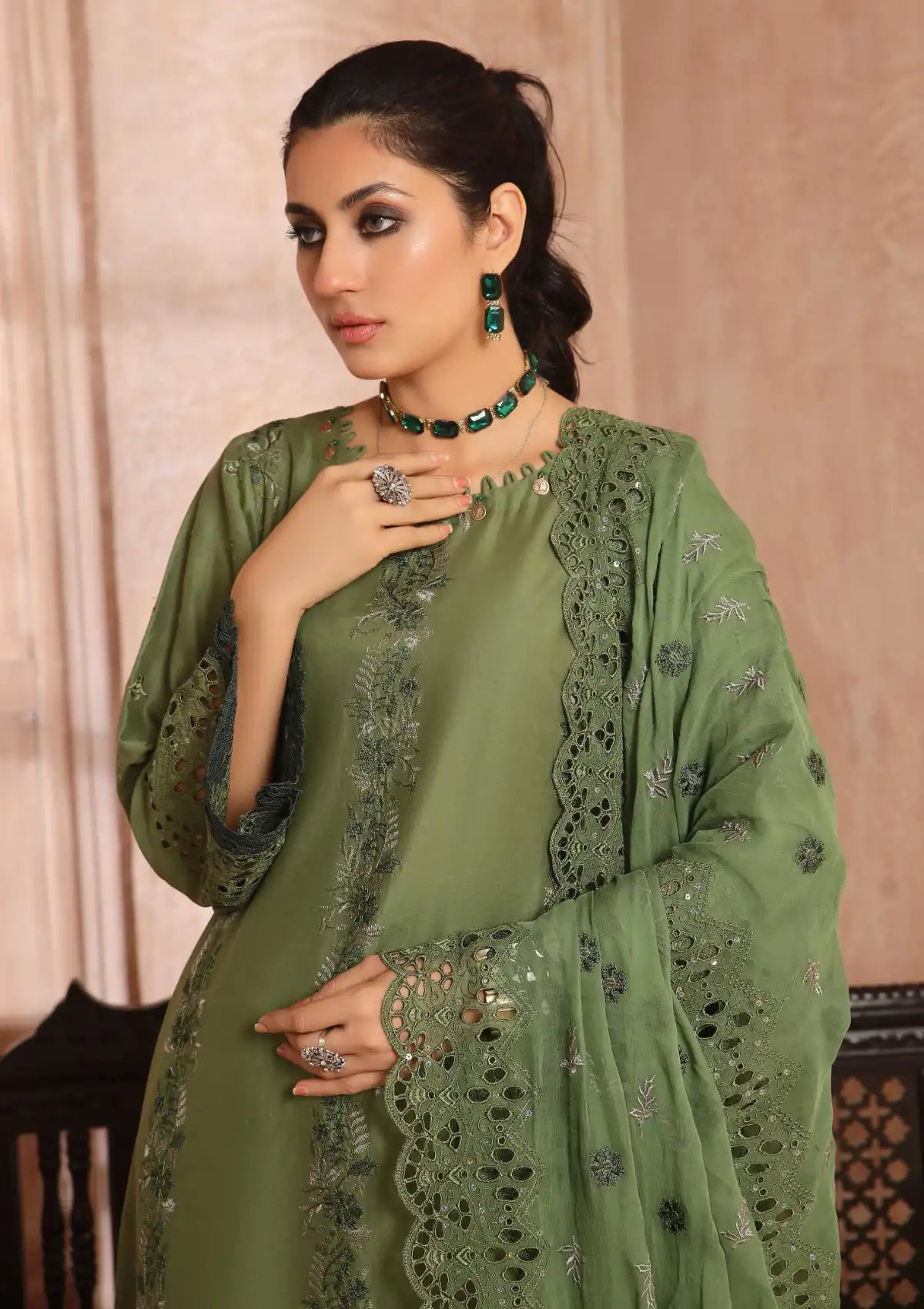 Lajwanti By Wania'24 Vol-03 WL-369 - Mohsin Saeed Fabrics