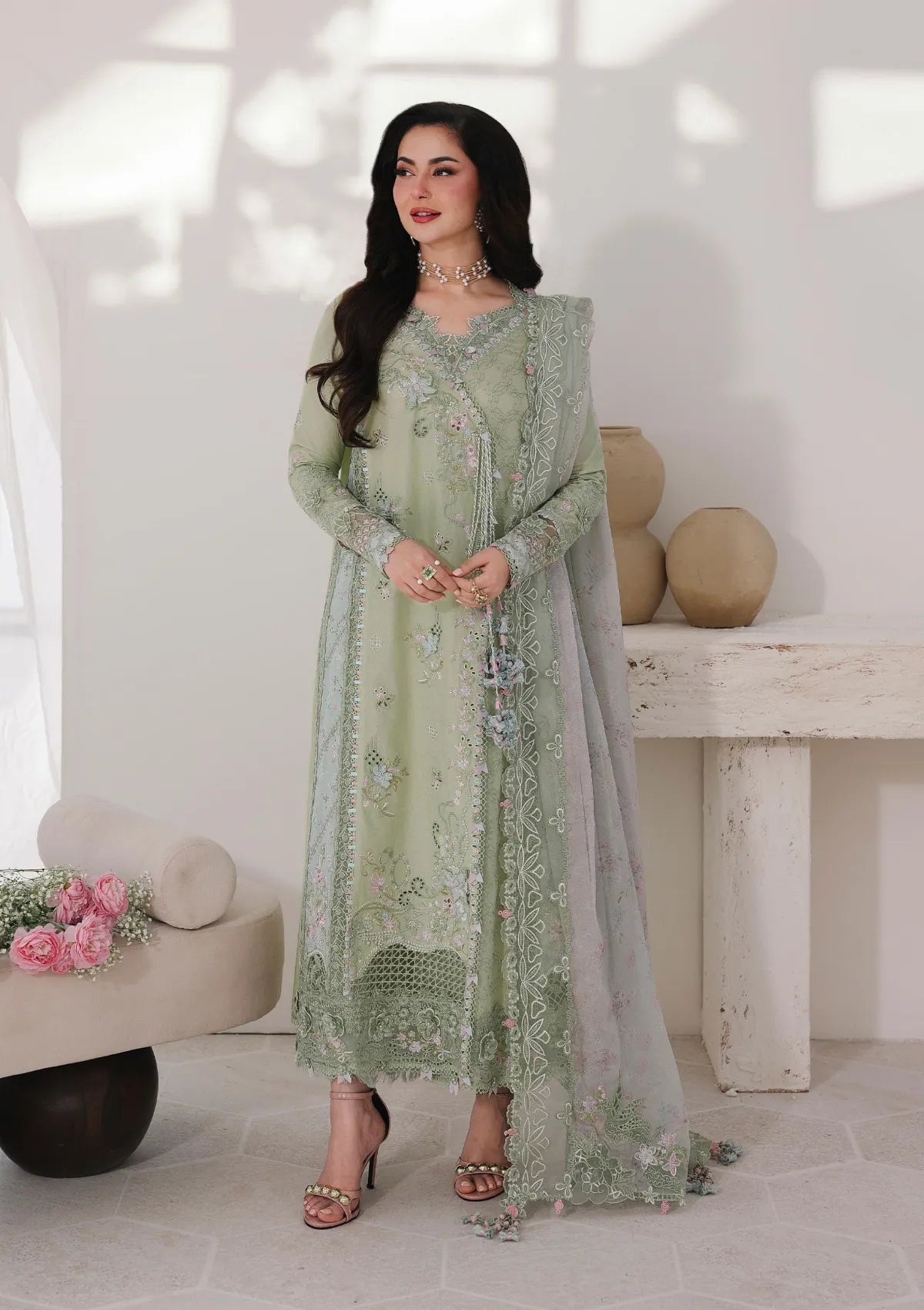 Qalamkar Sahil Luxury Lawn‘26 SA-12 Jiya