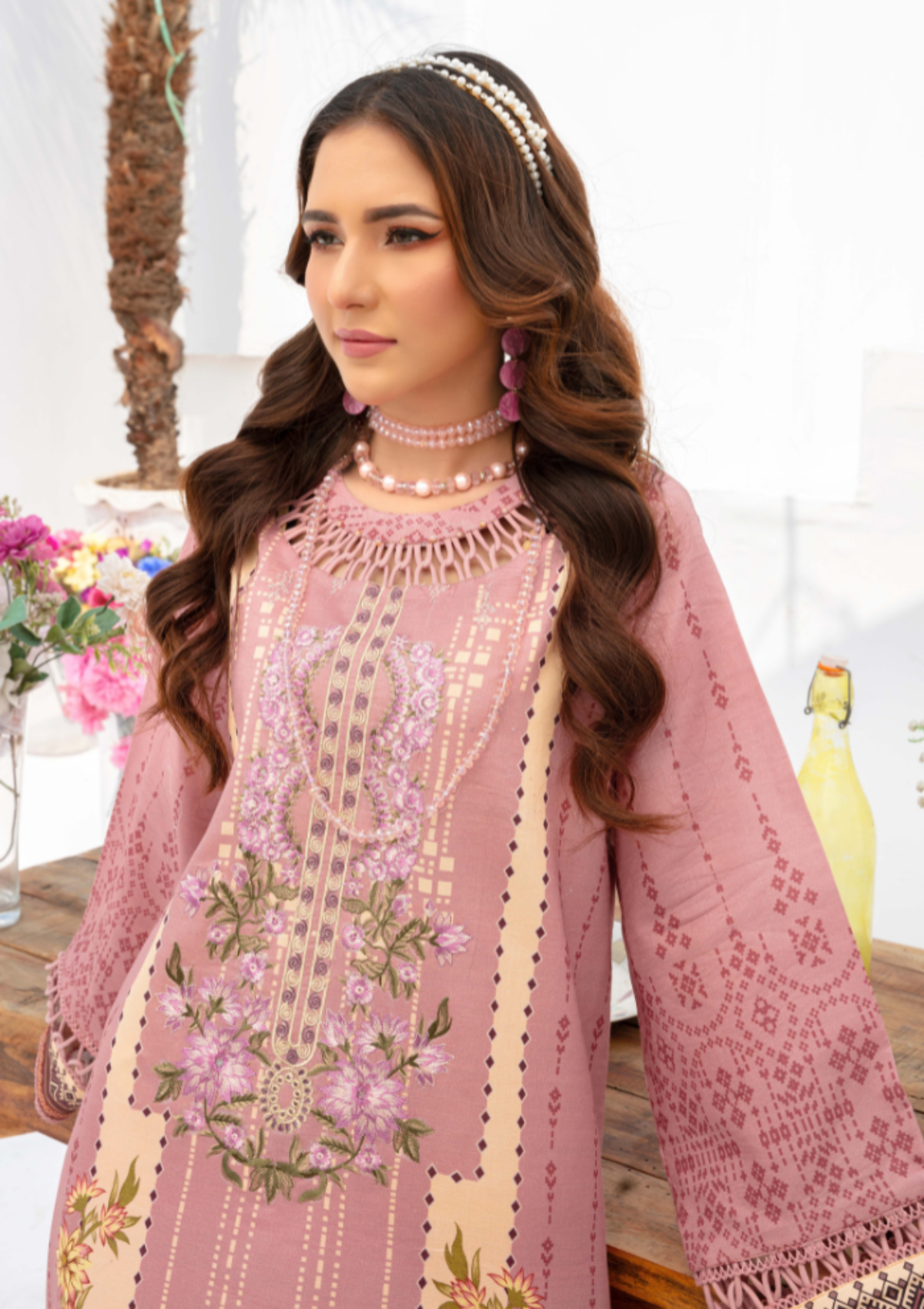 Saira Bano By Humdam'24 D-01 - Mohsin Saeed Fabrics