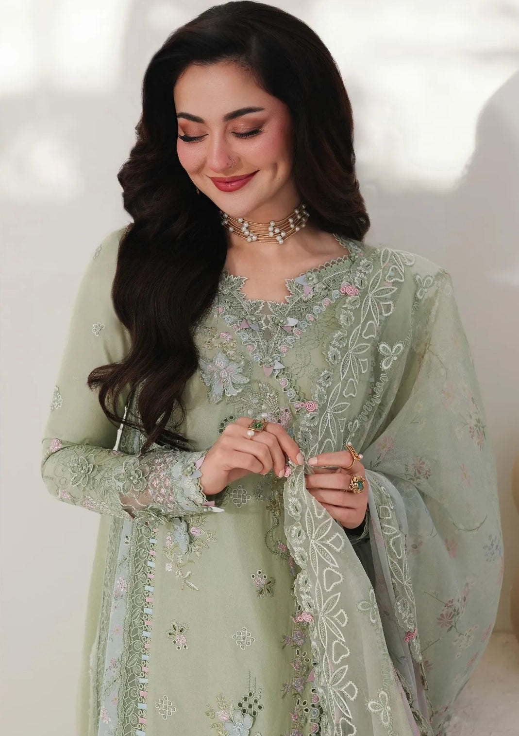 Qalamkar Sahil Luxury Lawn‘26 SA-12 Jiya