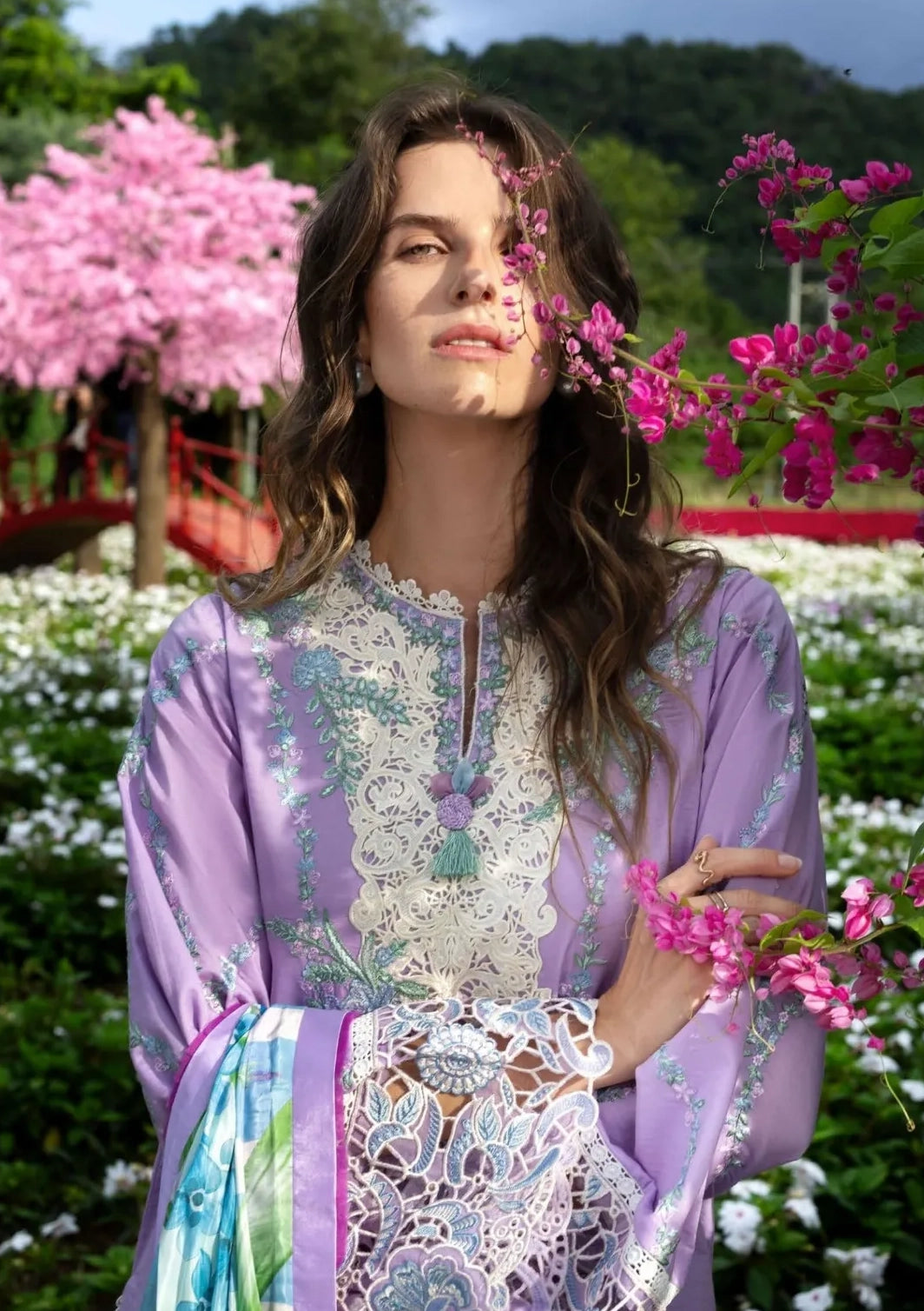 Mushq Secret Garden Hemline'26 D-17A Dewdrop Dance