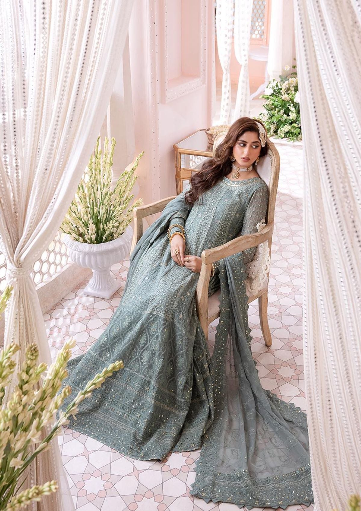 Asim Jofa Chandni Luxury Chiffon'23 AJCC-07 - Mohsin Saeed Fabrics