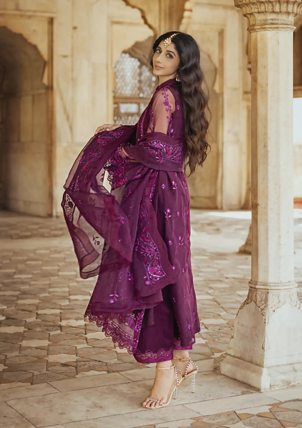 Zainab Chottani Tahra Luxury Festive'23 D-10 Mah'Bano - Mohsin Saeed Fabrics