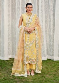 Maryam Hussain Luxury Lawn'26 D-06 Sunflower