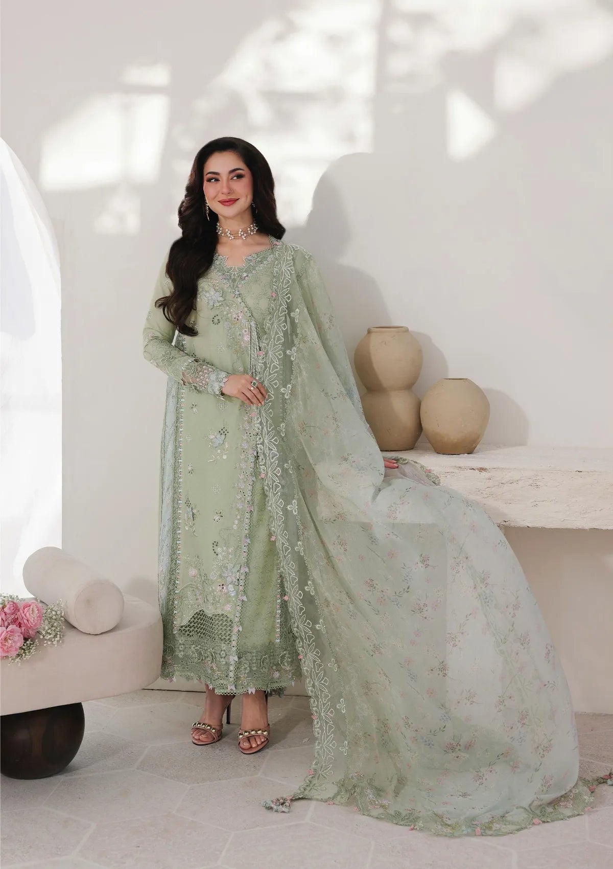 Qalamkar Sahil Luxury Lawn‘26 SA-12 Jiya