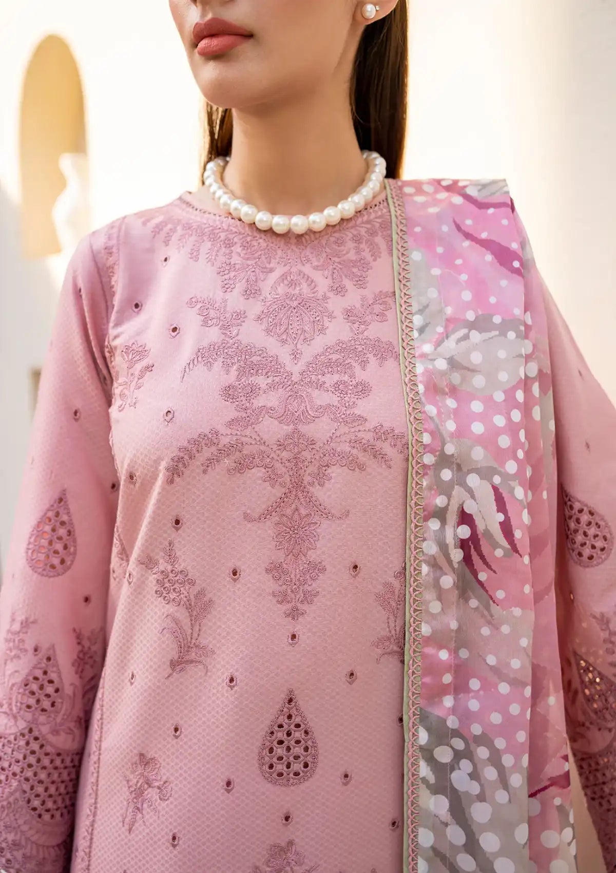 Jazmin Iris Eid Lawn'24 D-01 - Mohsin Saeed Fabrics