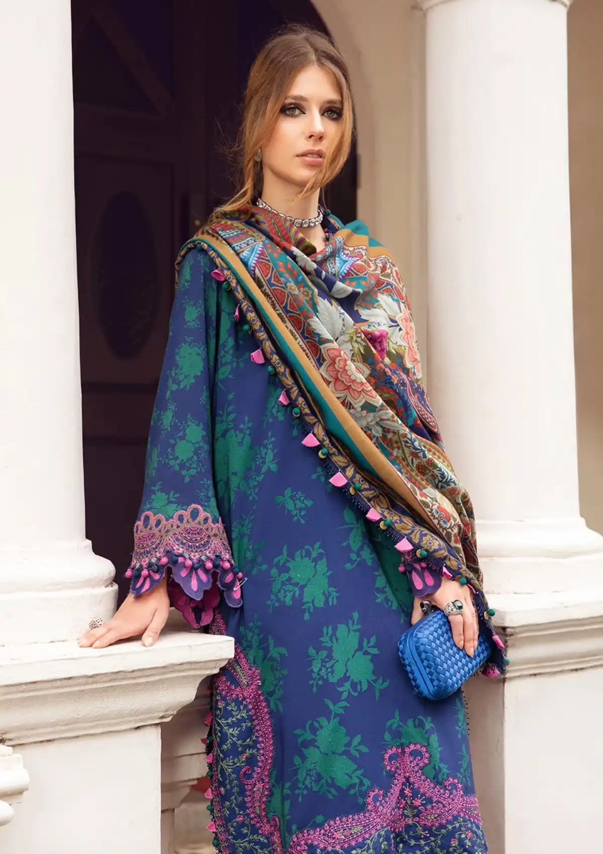 Maria.B M.Prints Fall Edit'23 D-09 A - Mohsin Saeed Fabrics