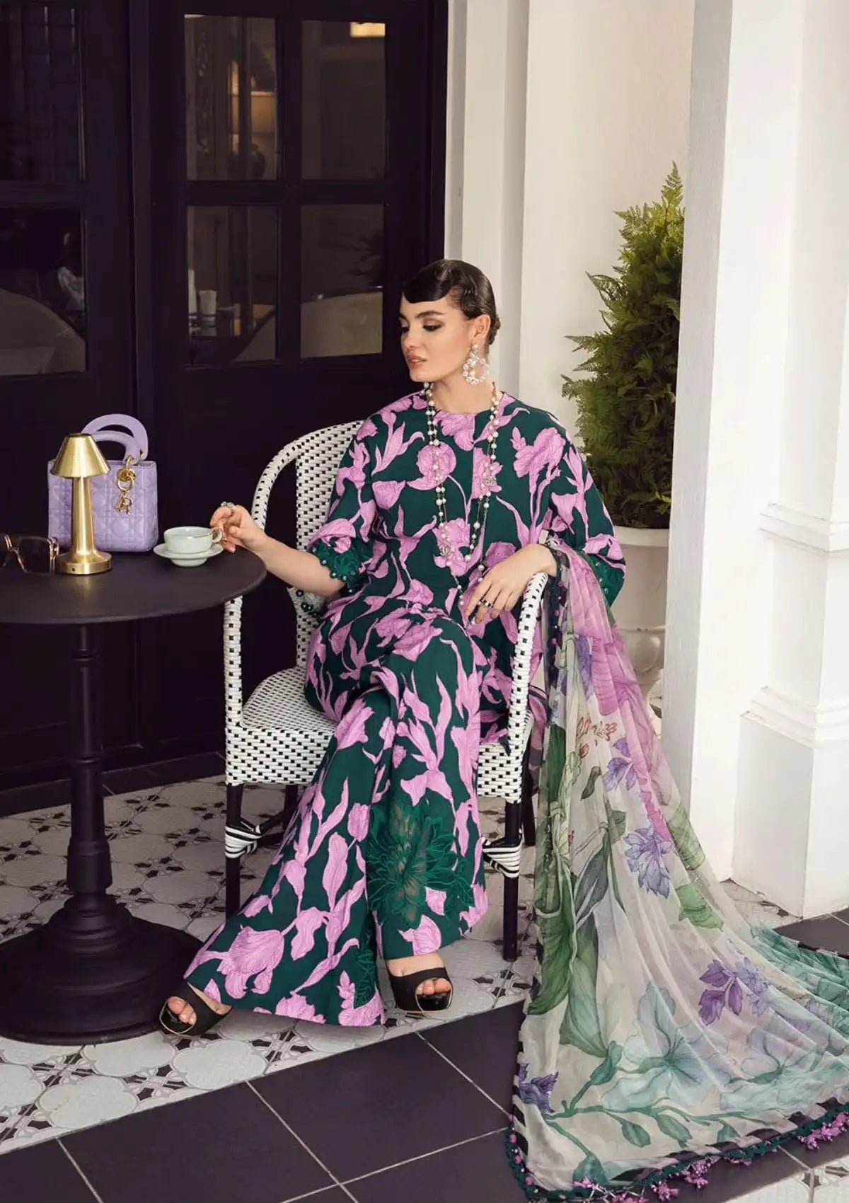 Maria.B M.Prints Fall Edit'23 D-05 B - Mohsin Saeed Fabrics