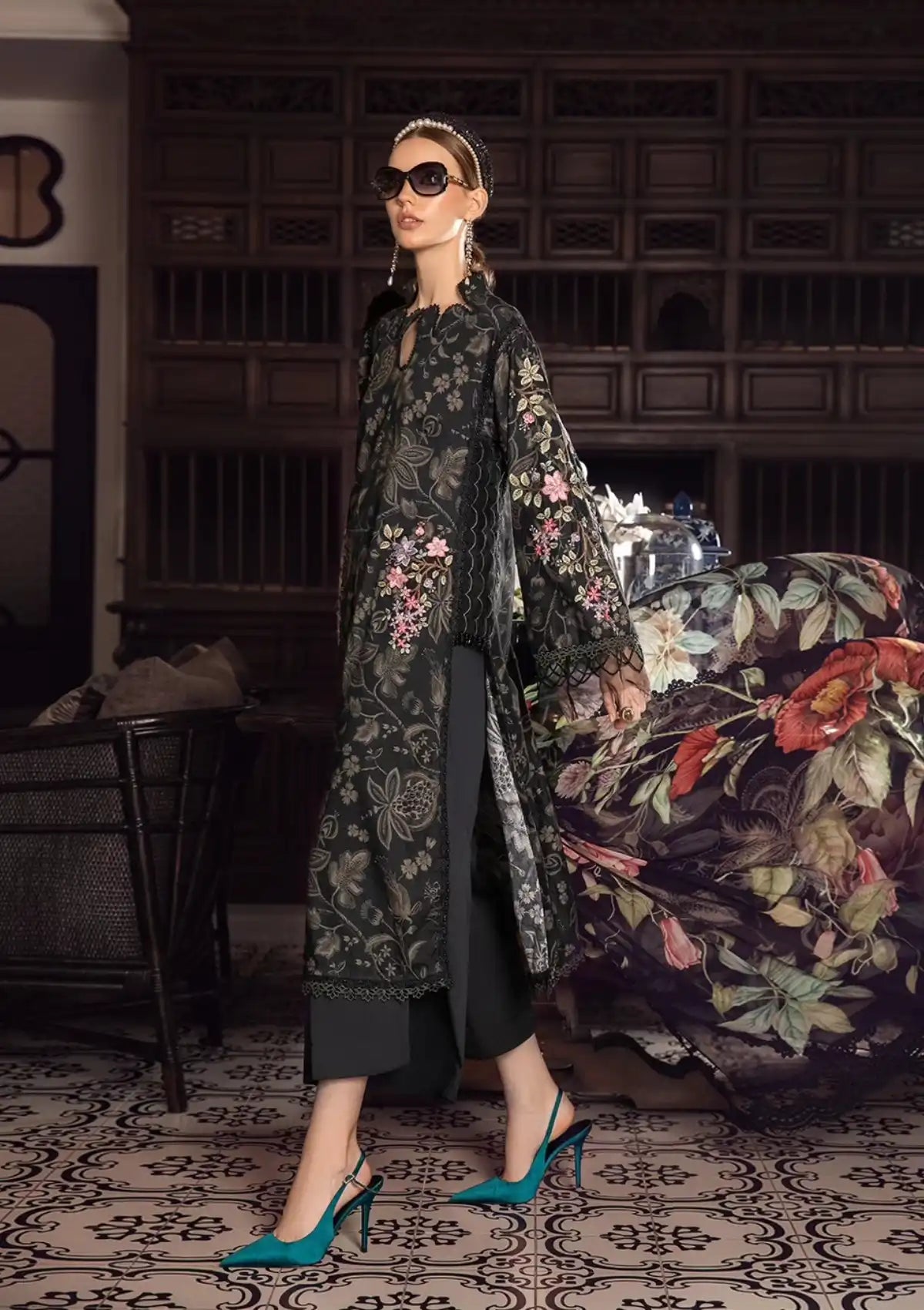 Maria.B M.Prints Fall Edit'23 D-03 B - Mohsin Saeed Fabrics