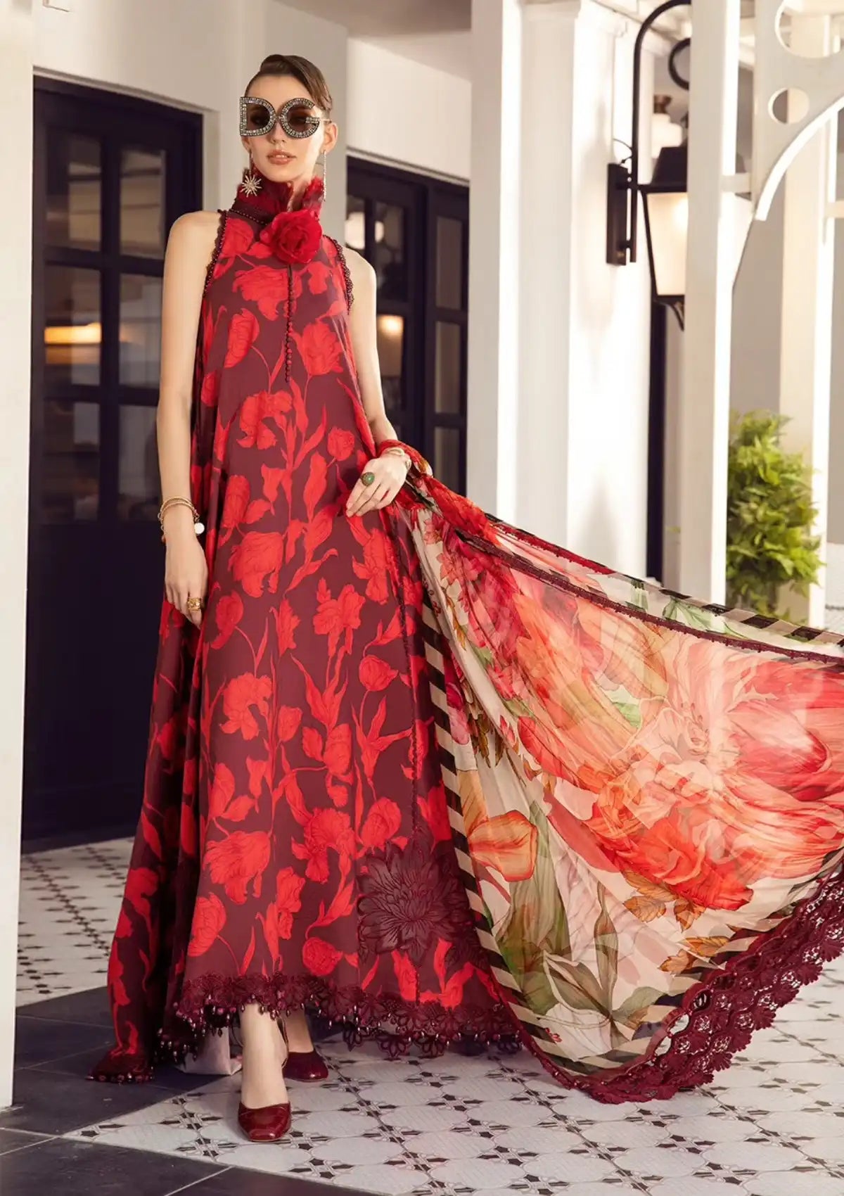 Maria.B M.Prints Fall Edit'23 D-05 A - Mohsin Saeed Fabrics