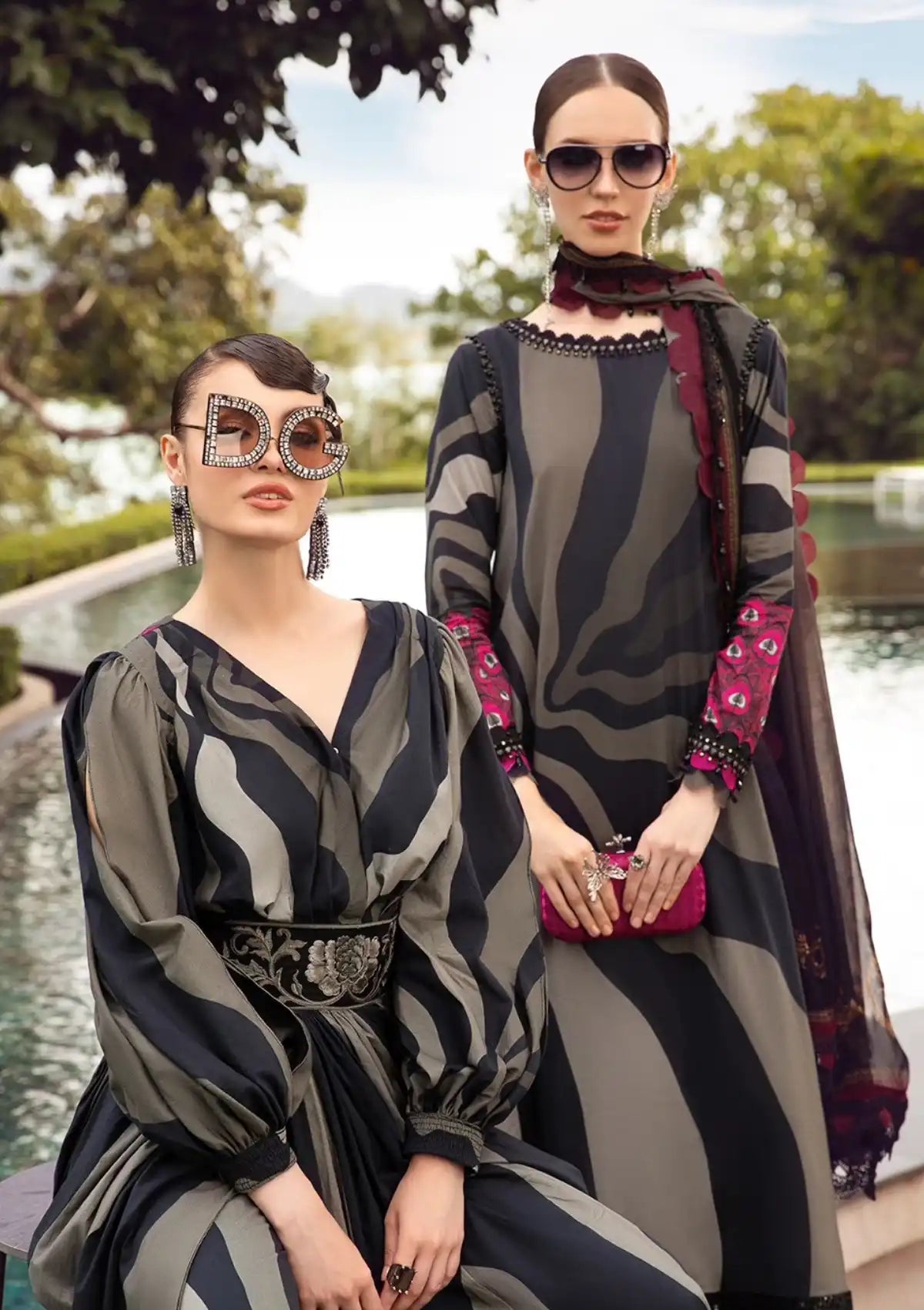 Maria.B M.Prints Fall Edit'23 D-06 B - Mohsin Saeed Fabrics