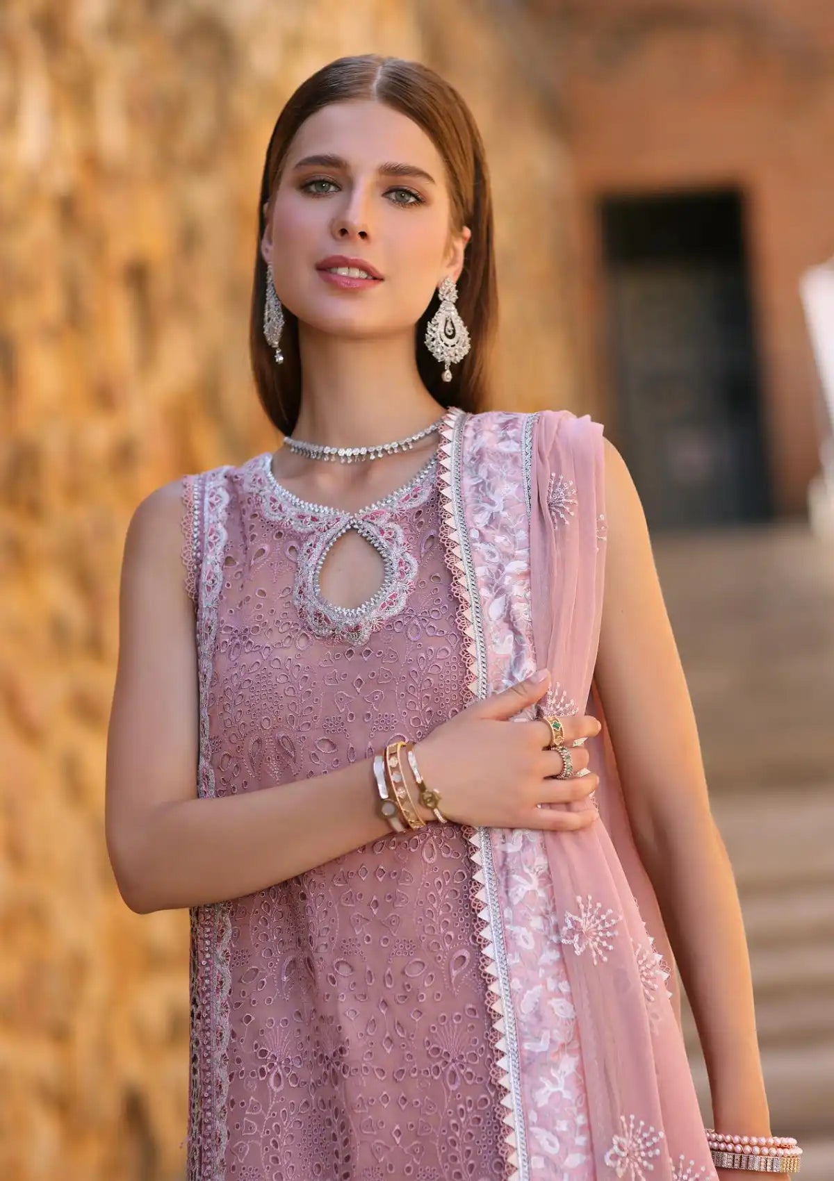 Noor by Saadia Asad Laserkari Chiffon'23 D-05 (ZURIA)