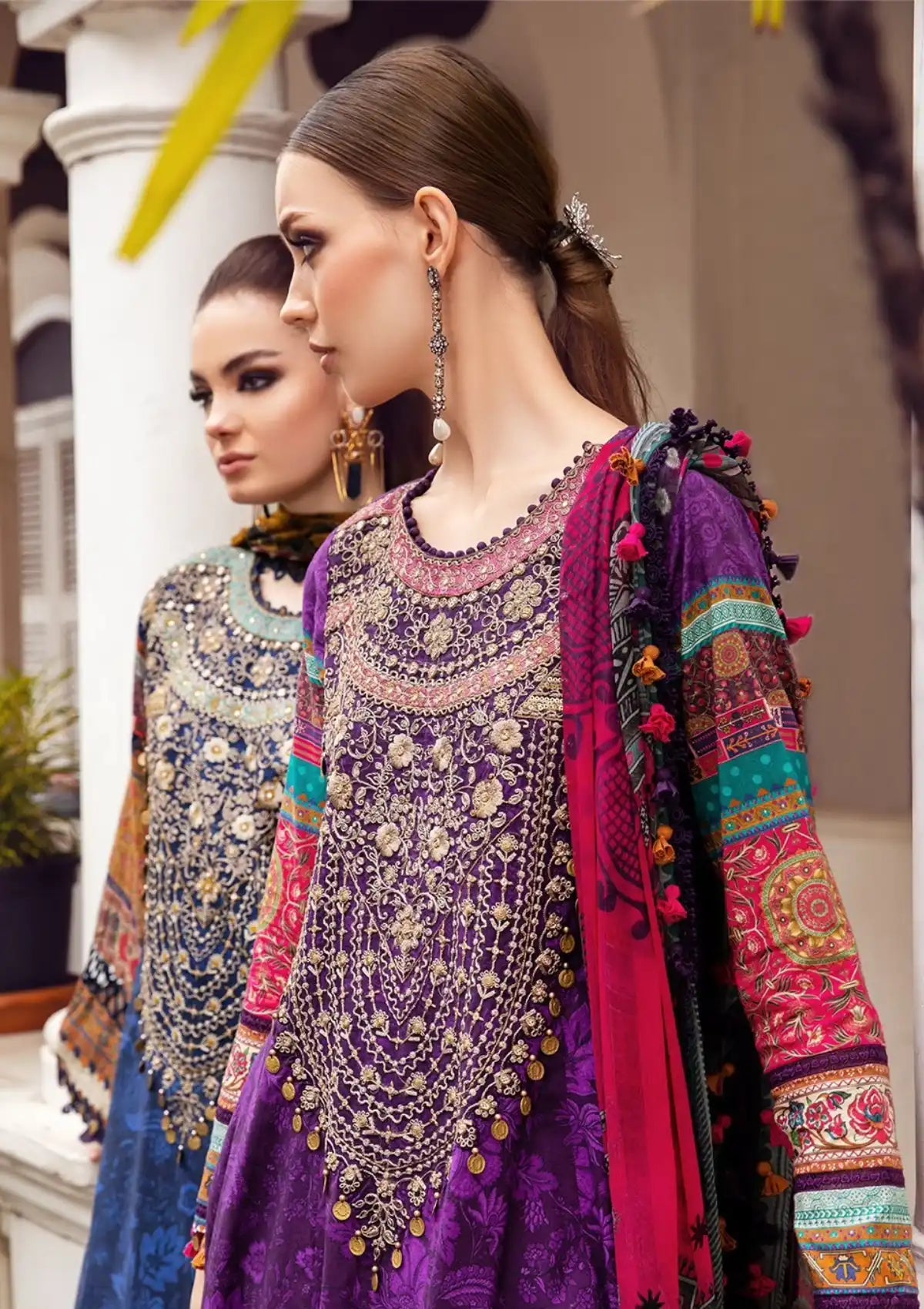 Maria.B M.Prints Fall Edit'23 D-01 A - Mohsin Saeed Fabrics