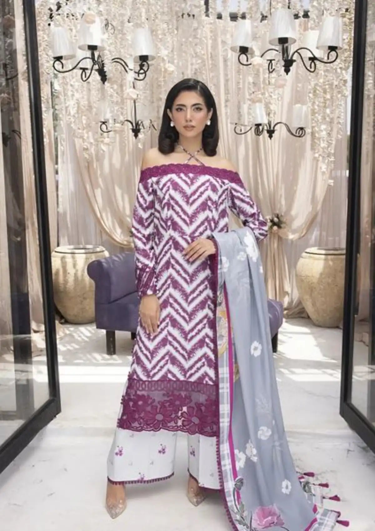 Asifa Nabeel Gulbagh Winter'23 GBW-02 - Mohsin Saeed Fabrics