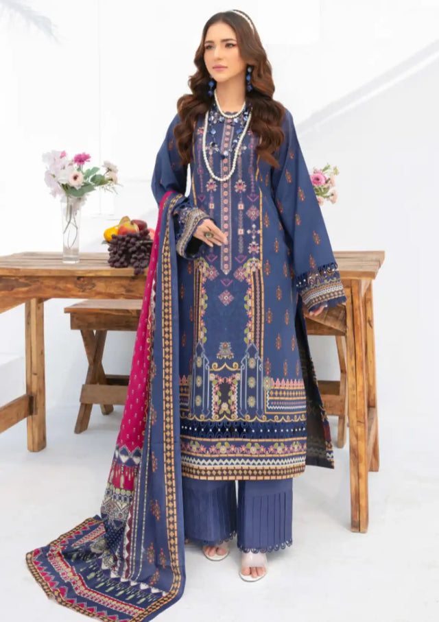 Saira Bano By Humdam'24 D-05 - Mohsin Saeed Fabrics