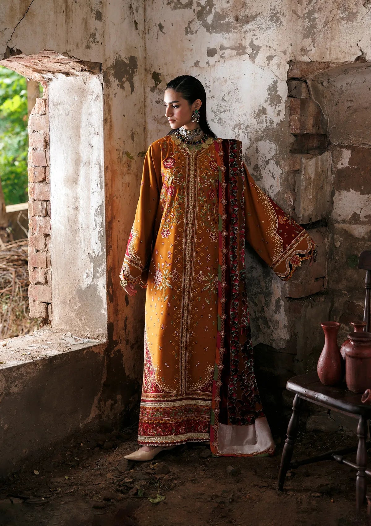 Bin Ilyas Nuresa Palachi Shawl Edit'26 D-1006A