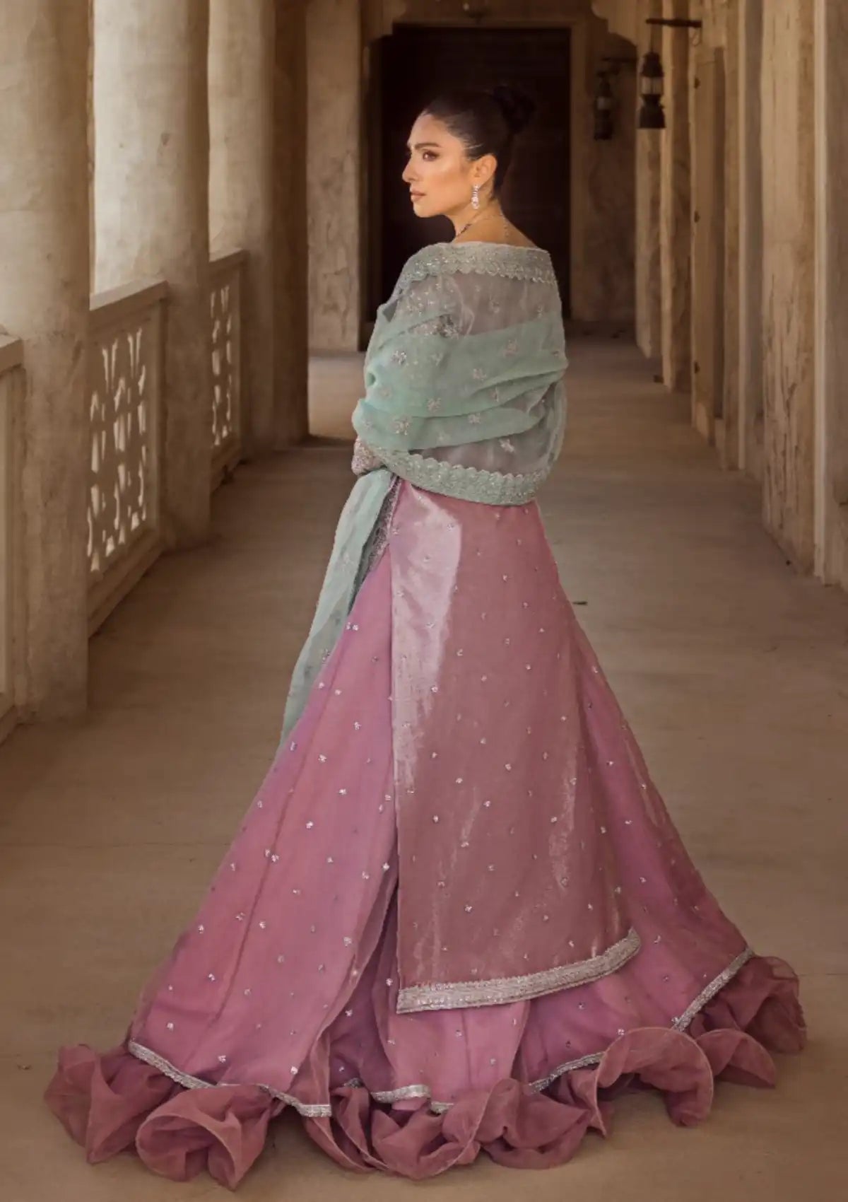 Zainab Chottani Wedding Festive'23 D-08 NERMIN - Mohsin Saeed Fabrics