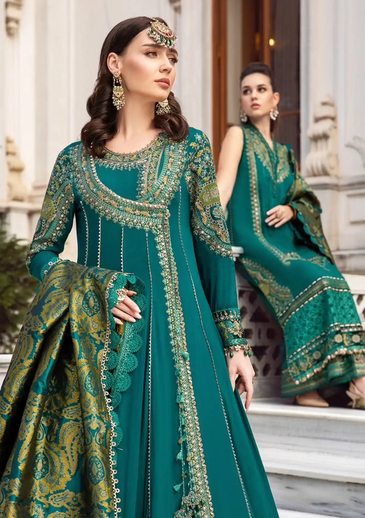 Maria.B Linen Winter'23 D-1107 - Mohsin Saeed Fabrics