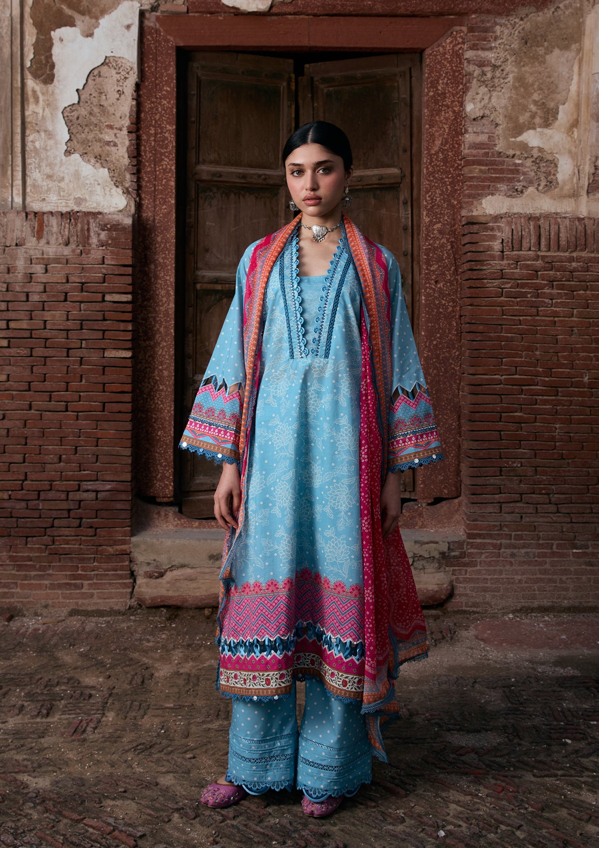 Kahf Prints Lawn'26 KPS-7B SHABNAM
