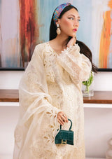 Nureh Eid Escape Luxury Lawn'24 NE-92 AMELFIE - Mohsin Saeed Fabrics
