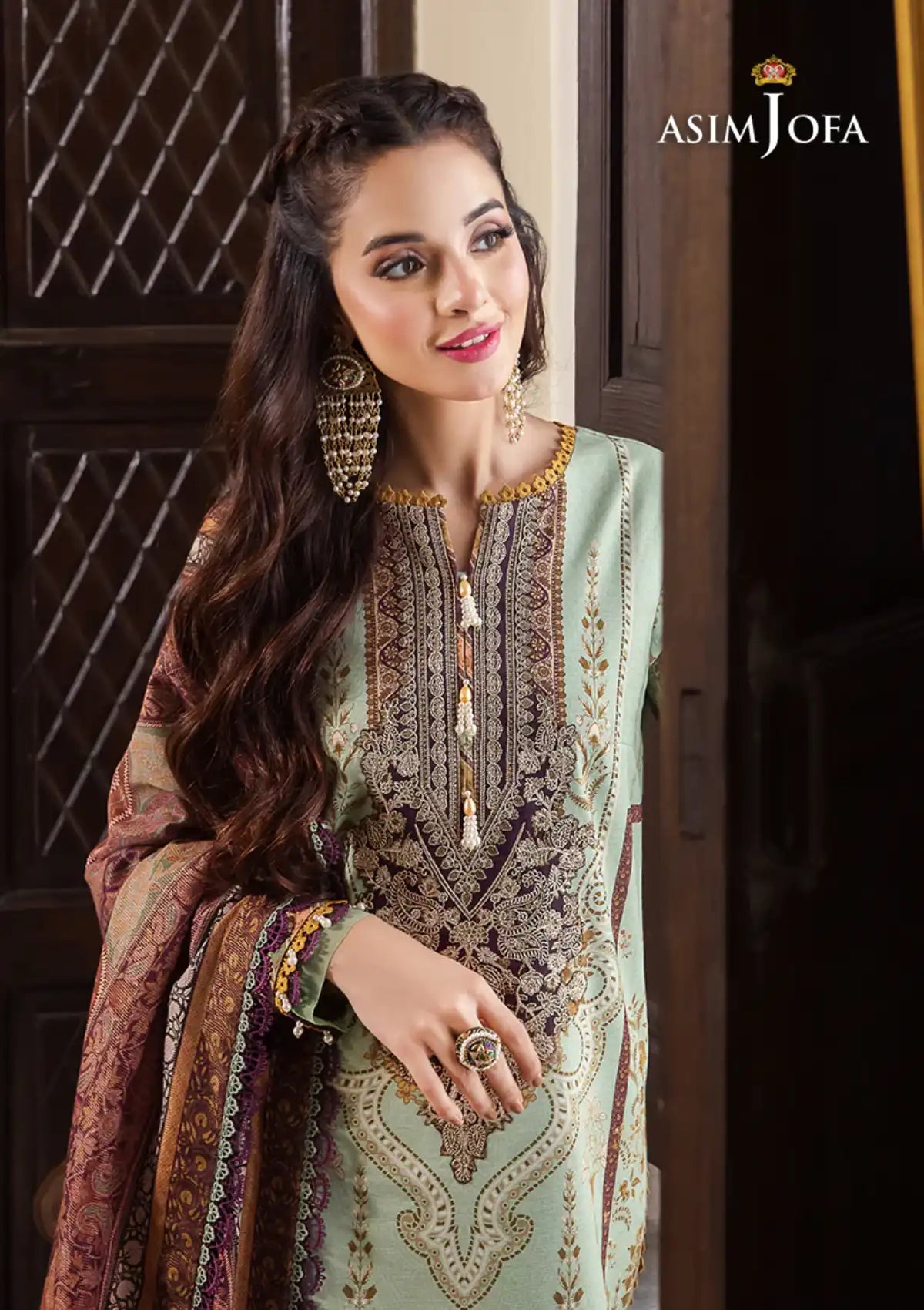 Asim Jofa Rania Pre-Winter'23 AJRW-15 - Mohsin Saeed Fabrics