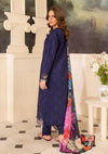 Farasha Seraya Emb Lawn'24 D-02 INDIGO - Mohsin Saeed Fabrics