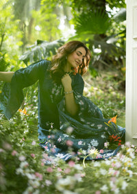Elaf Luxury Lawn Vol-2'26 ELQ-3B EMERALD FERN