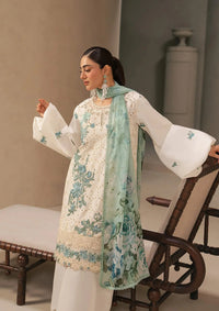 Elaf E-Craft Chikankari Lawn'26 EHC-1A VANILLA