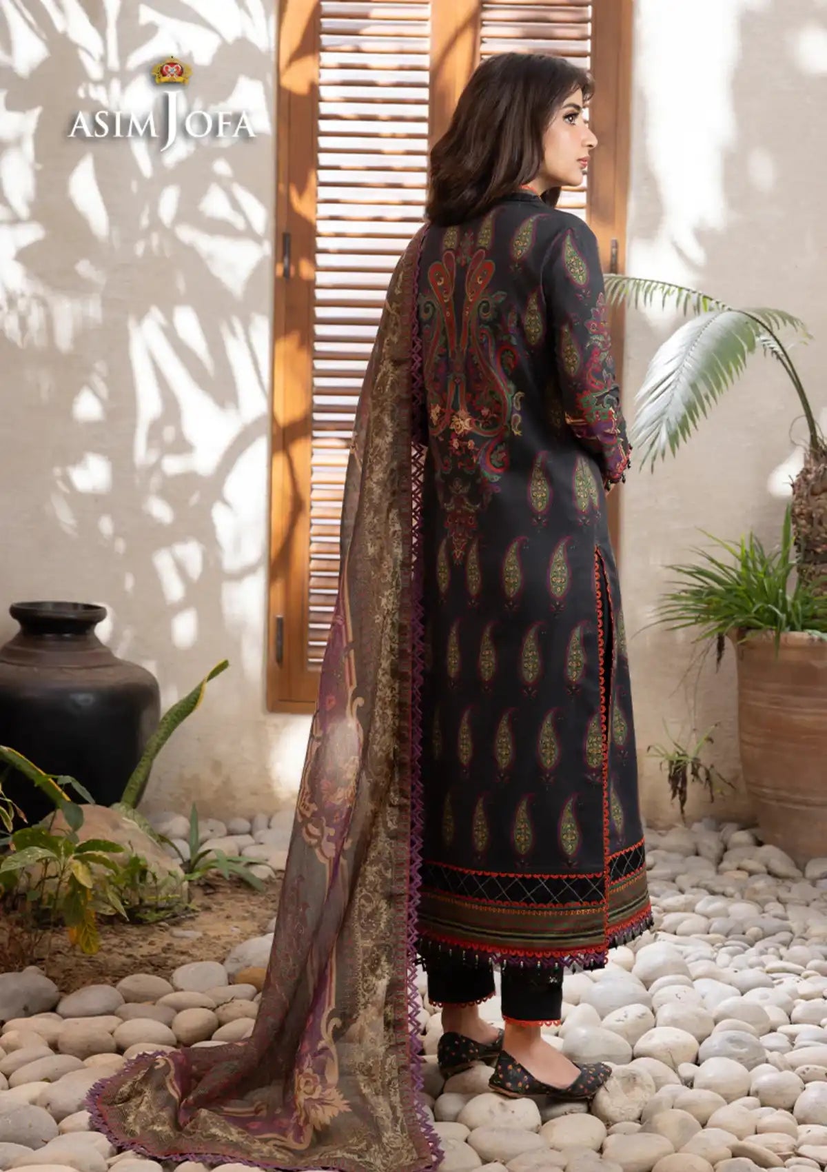 Asim Jofa Rania Pre-Winter'23 AJRW-27 - Mohsin Saeed Fabrics