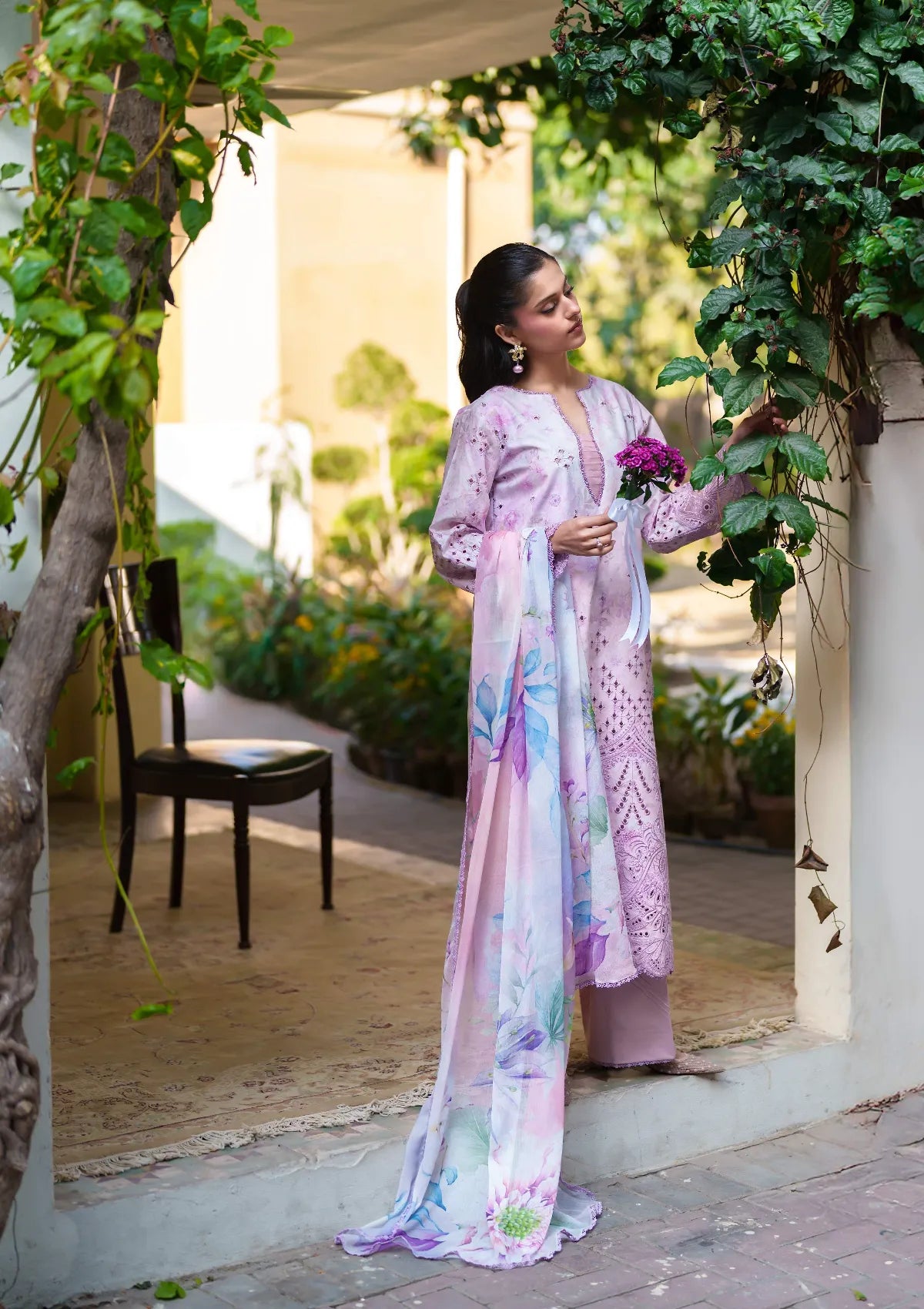 Neeshay Summer Lines Printkari'26 -MIRELLE