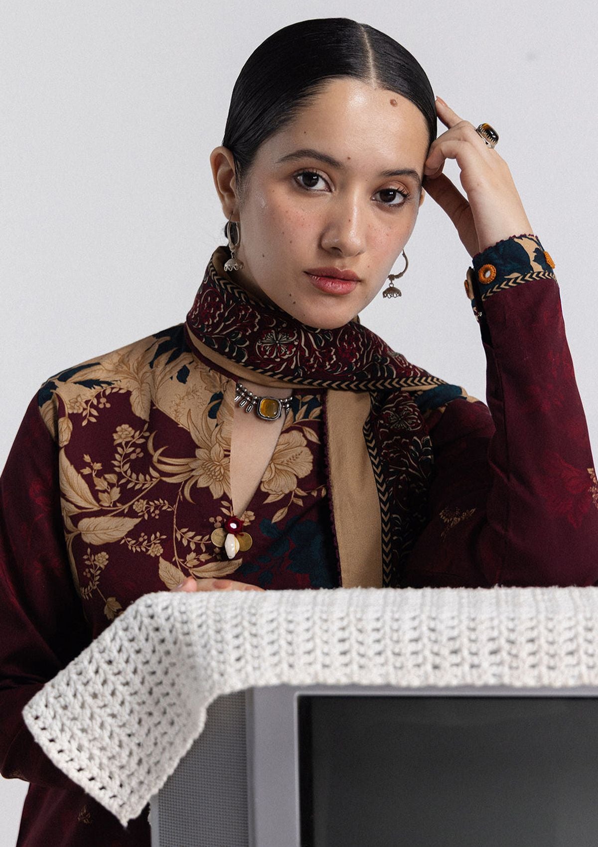 Zara Shahjahan Coco Prints Vol-04'26 Iris-8A