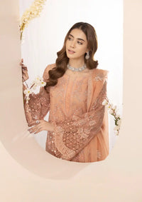 Lavish Pareesa Luxury Chiffon'24 D-02 PASTEL PEACH