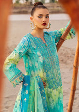 Muscari Premium Emb Lawn'24 MPEC-2029 - Mohsin Saeed Fabrics