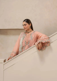 Elaf E-Craft Chikankari Lawn'26 EHC-3B DUSTROSE