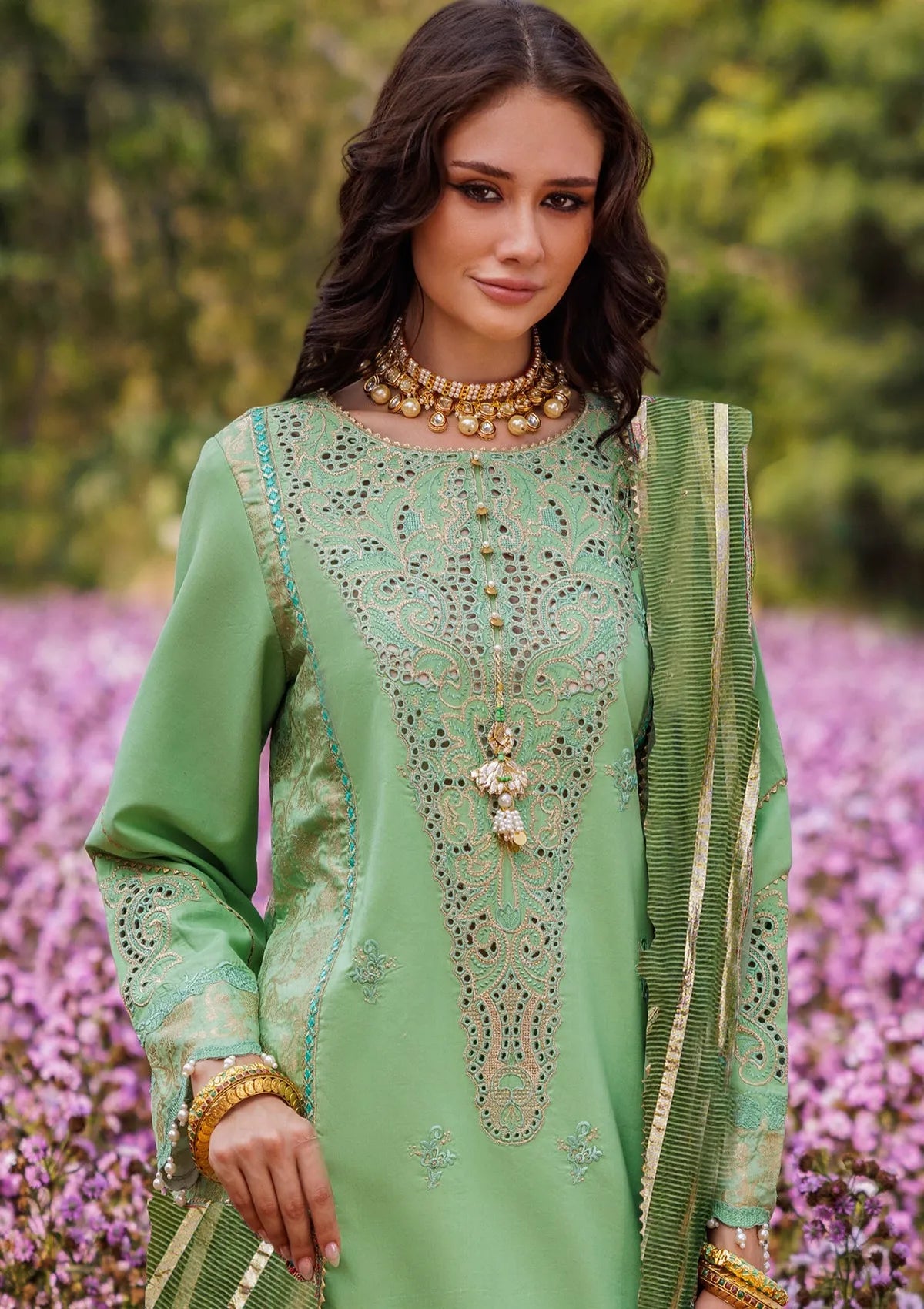 Charizma Zouq Festive Lawn'26 D-04