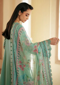 Nureh Maya Embroidered Lawn'24 NS-144 - Mohsin Saeed Fabrics