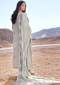 Afsoon By Humdum Emb Lawn'24 D-04 - Mohsin Saeed Fabrics