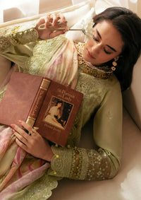 Nureh Maya Embroidered Lawn'24 NS-143 - Mohsin Saeed Fabrics