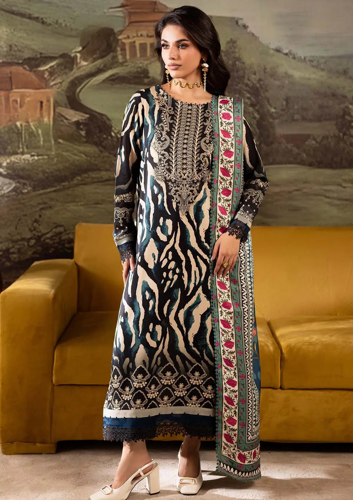 mohsin-saeed-fabrics-is-selling-online-and-in stores-Luxury-daily-wear-wedding-wear-formal-wear-in-budgeted-price.This-product-is-from-nureh-signature-printed-linen25-sp-171-is-available-on-Mohsin-saeed-fabrics-website.